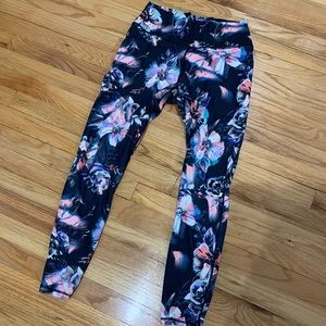 Floral leggings